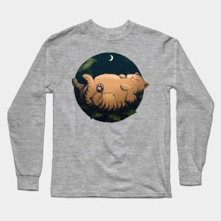 Napping Kitty Long Sleeve T-Shirt